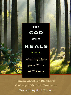 cover image of The God Who Heals